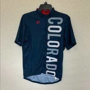 Pearl Izumi Men's Blue Cycling Shirt Colorado